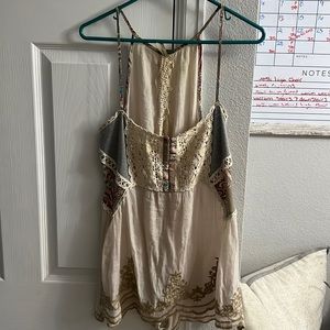 Super cute boho gimmicks tank
